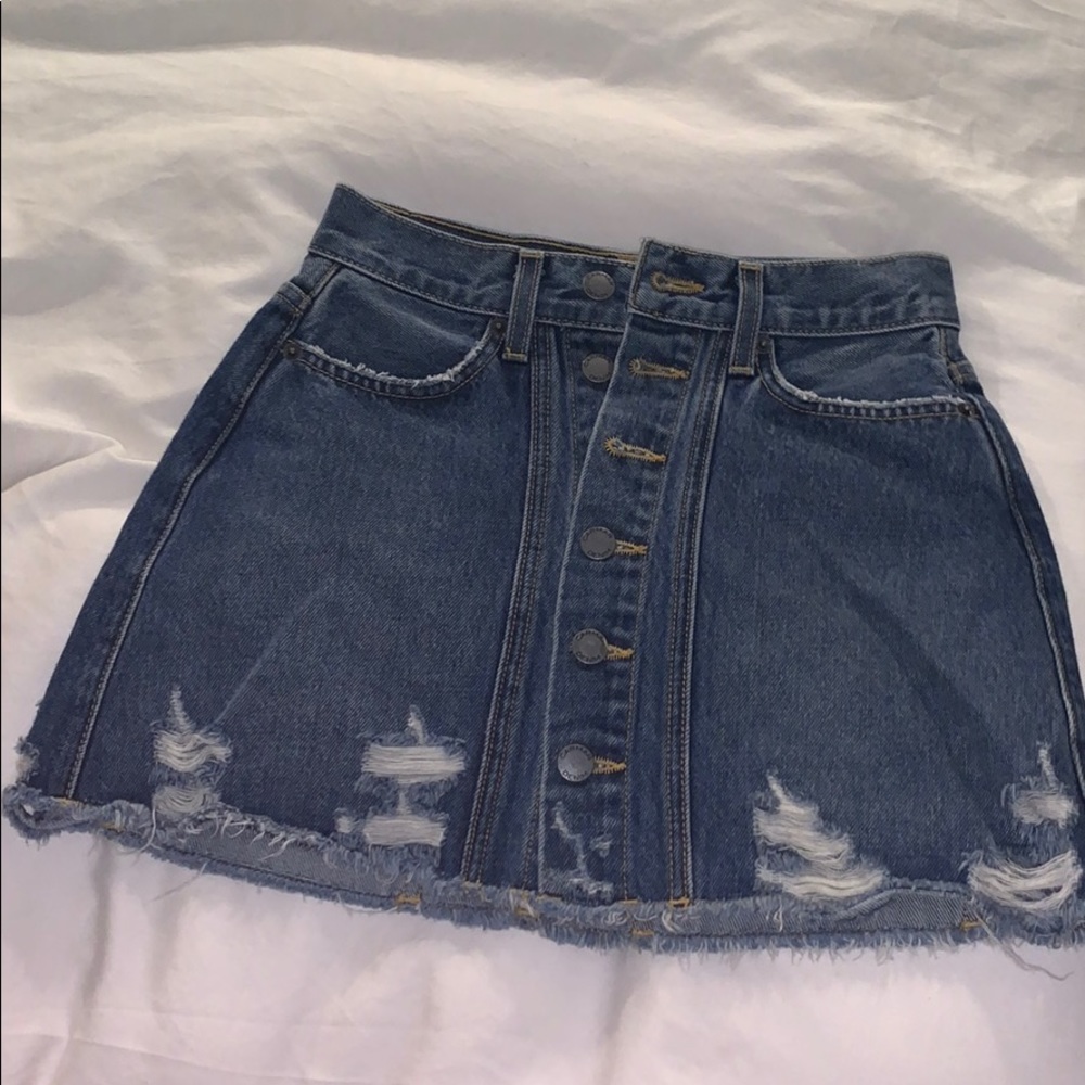 Carmar denim skirt